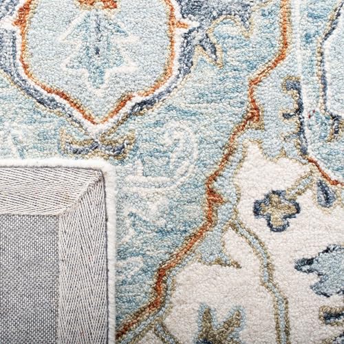 Image of Hand Tufted Premium Rug Premium Wool Carpet for Living Room Bedroom and Hall Size 4x6 Feet Color Multi