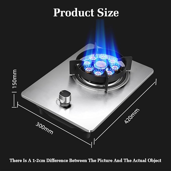Estufa de Gas de 1 Puesto 5.2KW con Protección de Apagado miniatura 3