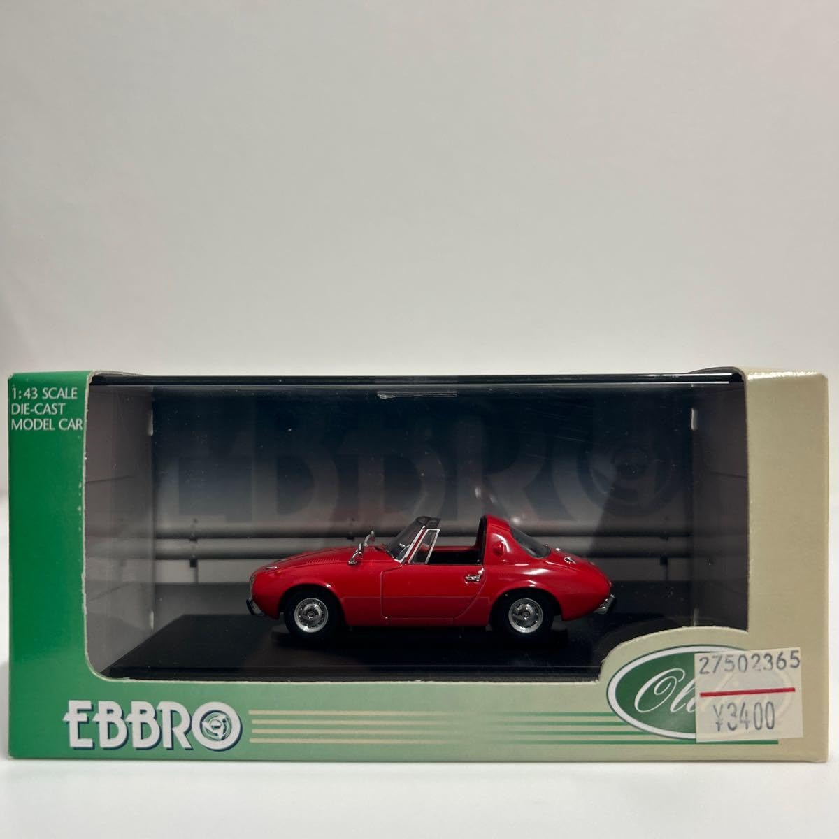 Amazon | EBBRO 1/43 ミニカー SPORTS800 Red エブロ ミニカー