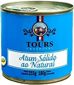 Atum Sólido ao Natural Tours 180g
