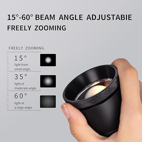 Miniatura 2 de Zoomable - Lámpara colgante LED regulable, luz colgante negra, iluminación de isla de cocina, para colgar en el techo, kit de luz colgante moderno,