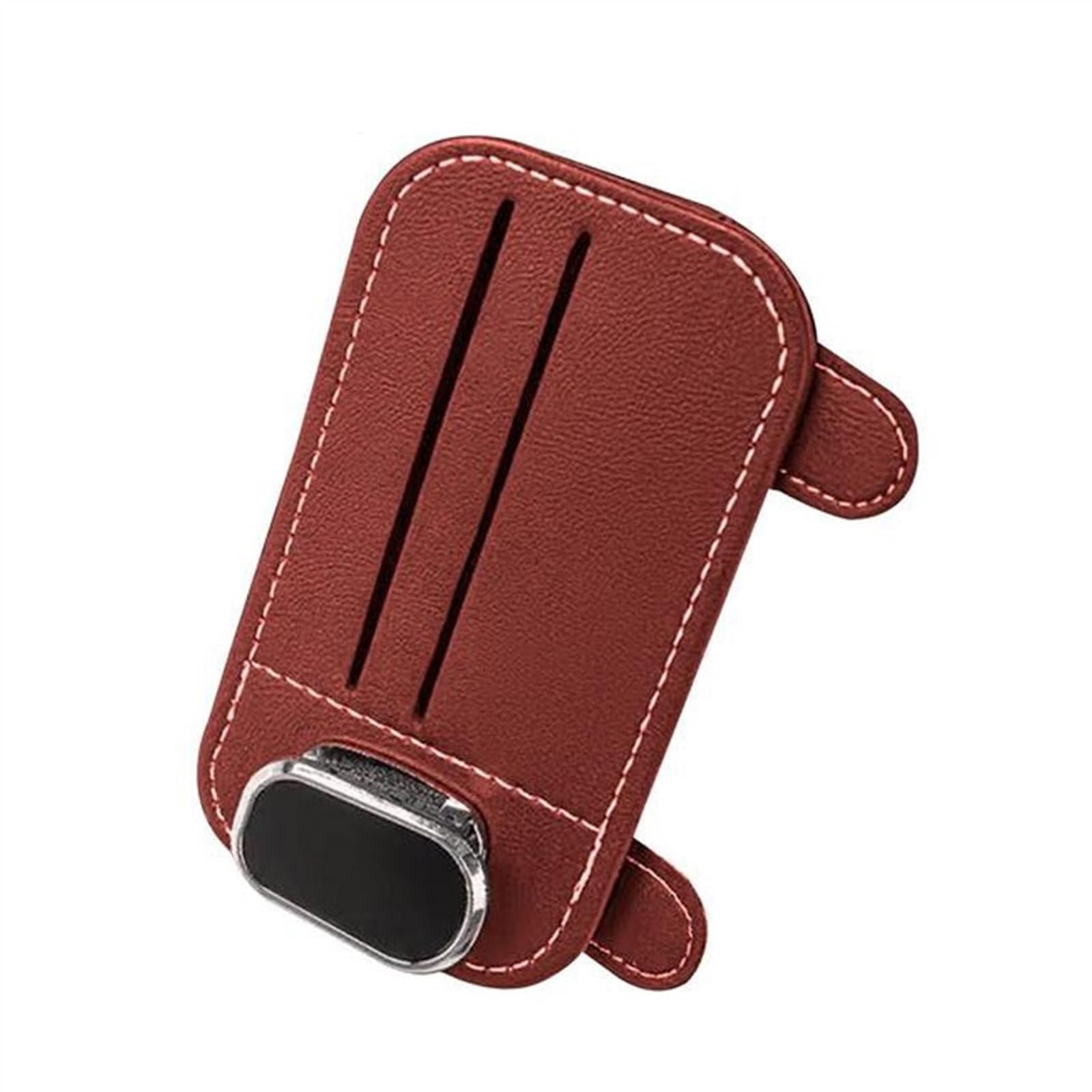 Organizer per Visiera per Auto Porta Occhiali da Sole Supporto per Visiera Parasole per Auto per N&issan per Sentra