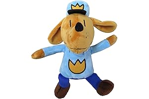 MerryMakers Dog Man Soft Plush Toy, 9.5-Inch: Capturing the Delight of Dav Pilkey's Graphic Novel