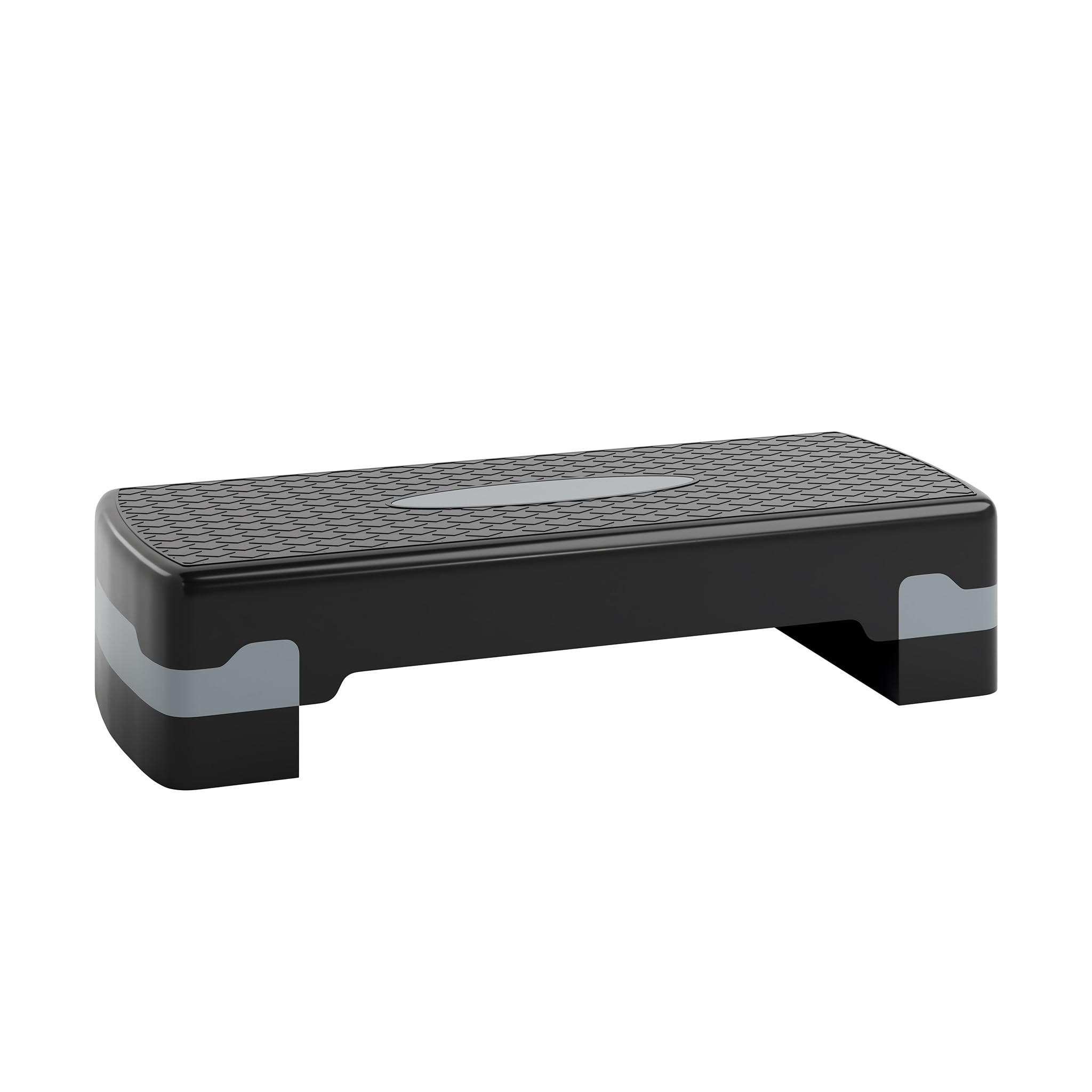 Ultrasport Step Aérobic I Antidérapant, Réglable sur 2 Niveaux I Stepper Fitness Appartement, Stepboard, Sport Stepbench 68 x 28 cm, Gris