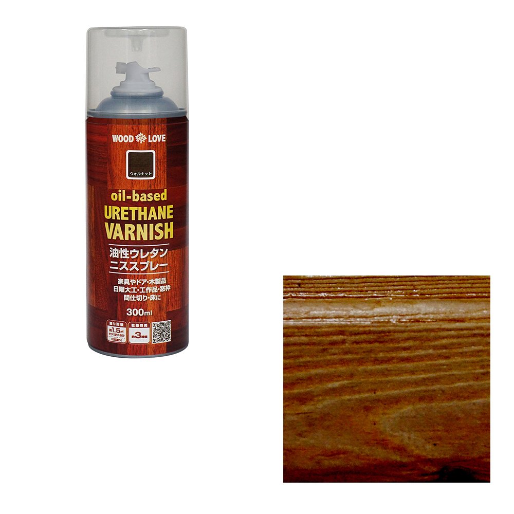 Amazon | ニッペ ペンキ スプレー WOODLOVE 油性ウレタンニス