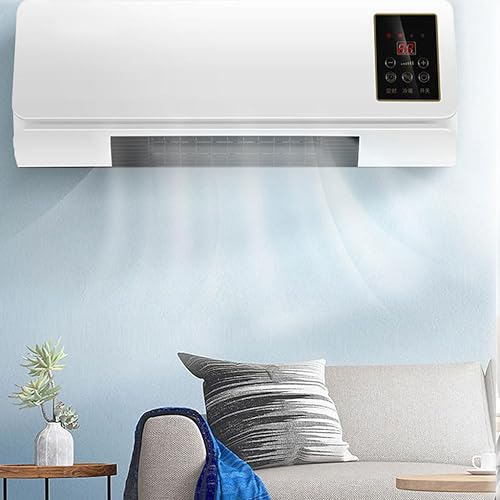 Miniatura 5 de KAMNIK Mini aire acondicionado, mini ventilador de refrigeración y calefacción, mini ventilador de aire portátil de 2000 W, conjunto de aire
