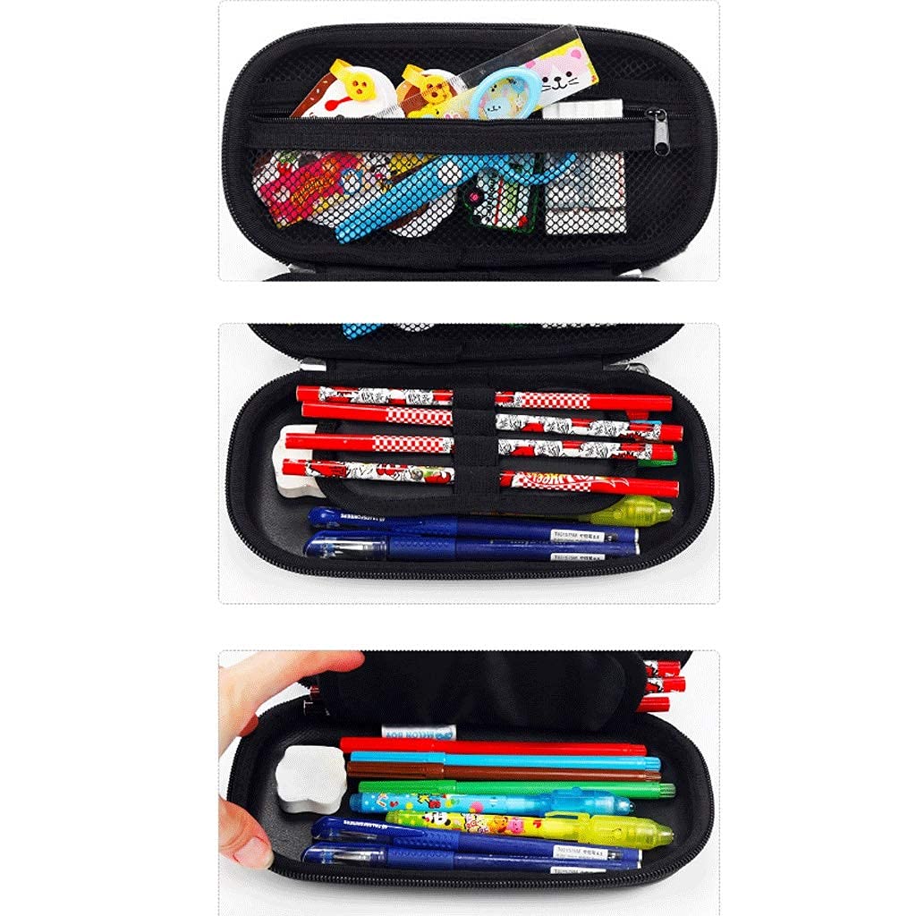 Etui Panda Patroon Gedrukt Grote Capaciteit Potlood Case Pencil Pouch Eenvoudige Briefpapier Organizer Voor Kantoor Reizen Houder Doos, Panda Patroon, Eén maat, Modieus
