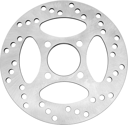 M MATI Rotor de disco de freno trasero para Yamaha Raptor 700 2006-2020 YFZ450 2006-2013 YFZ450X 2008 1S3-2582W-10-00 1PE-F582W-00-00 1S3-2582W-00-00