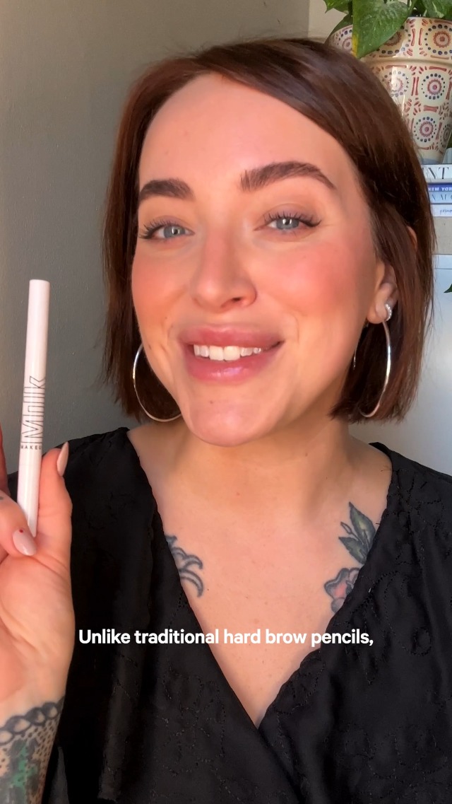 Milk Makeup KUSH Brauenstift – Aufbaubar, 12 Stunden Halt, Vegan