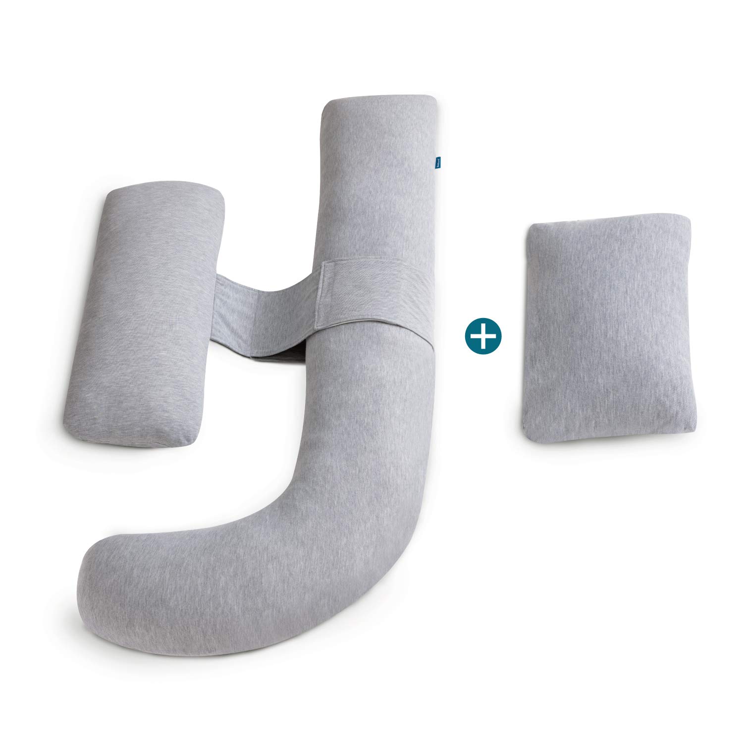 Bedsure Pregnancy Pillows for Sleeping, H-Shaped Adjustable Maternity Full Body Pillow for Pregnant Women with Washable Co...