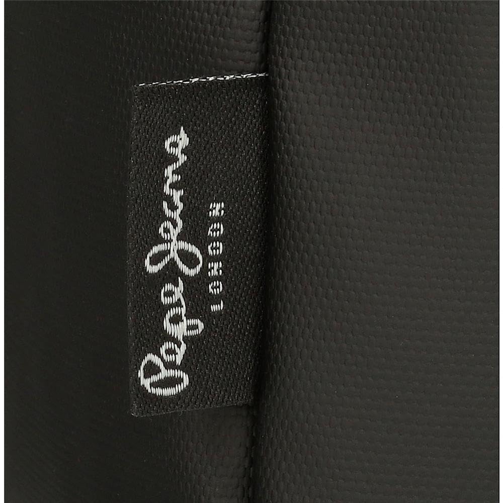 Pepe Jeans Hoxton Mochila para Portátil, diferentes tamaños Negro y azul, Poliéster y PU