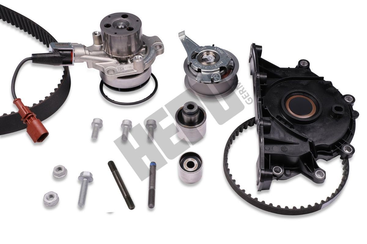HEPU Wasserpumpe + Zahnriemensatz PK06691 Kompatibel mit: AUDI A1, A1 Sportback, A3, A3 Cabriolet, A3 Limousine, A3 Sportback, A4 Allroad B8, A4 Allroad B9, A4 B8, A4 B8 Avant, A4 B9, A4 B9 Avant, A5