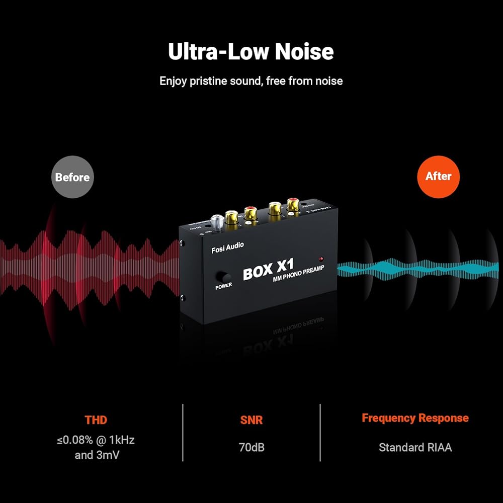 Stream Deck Fosi Audio Box X1 Preamplificador De Telu00e9fono Para