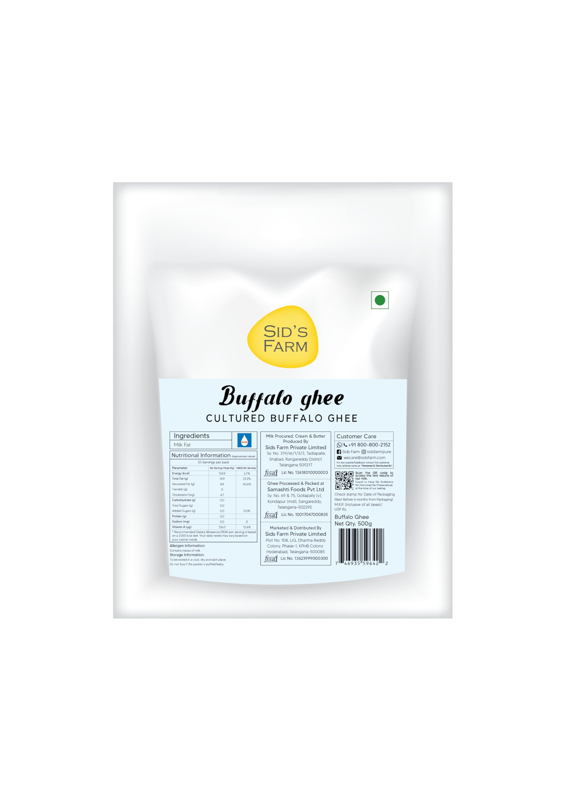 See full amazon price history chart for SIDS FARM - WE CARE Pure Cultured Buffalo Ghee Pure Authentic Ghee Homemade Fresh Ghee | Prepared Using Traditional Method | Pure, Natural & Healthy, 500 Grams SIDS FARM - WE CARE Pure Cultured Buffalo Ghee Pure Authentic Ghee Homemade Fresh Ghee | Prepared Using Traditional Method | Pure, Natural & Healthy, 500 Grams (B0C6K33KM7) Amazon Price History, Amazon Price Tracker