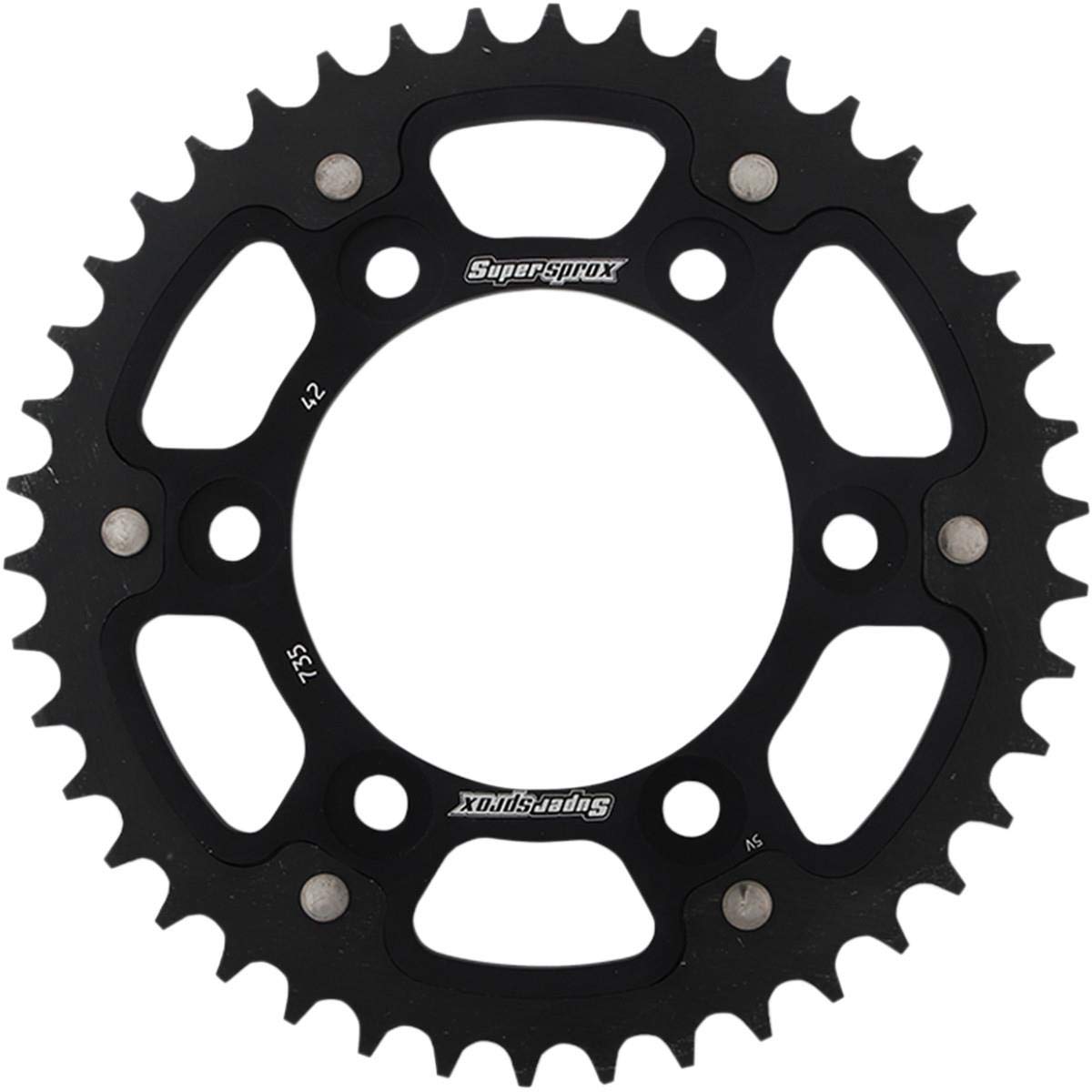 Supersprox Stealth Rear Sprocket 520 Black 42 Teeth