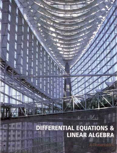 Differential Equations & Linear Algebra (Custom... 0536859736 Book Cover