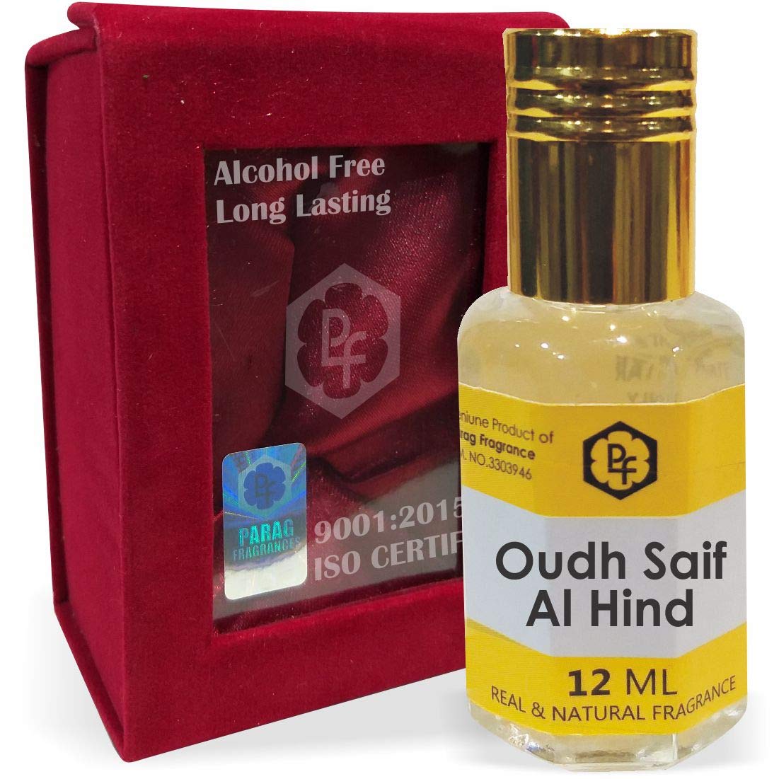 Parag Fragrances Oudh Saif Al Hind Attar 12ml With Precious Gift Pack|Best Attar For Man|Long Lasting Attar|Ittar|Attar|Perfume|Fragrance Oil|Gift For Man Also Available in 25ml/100ml/500ml