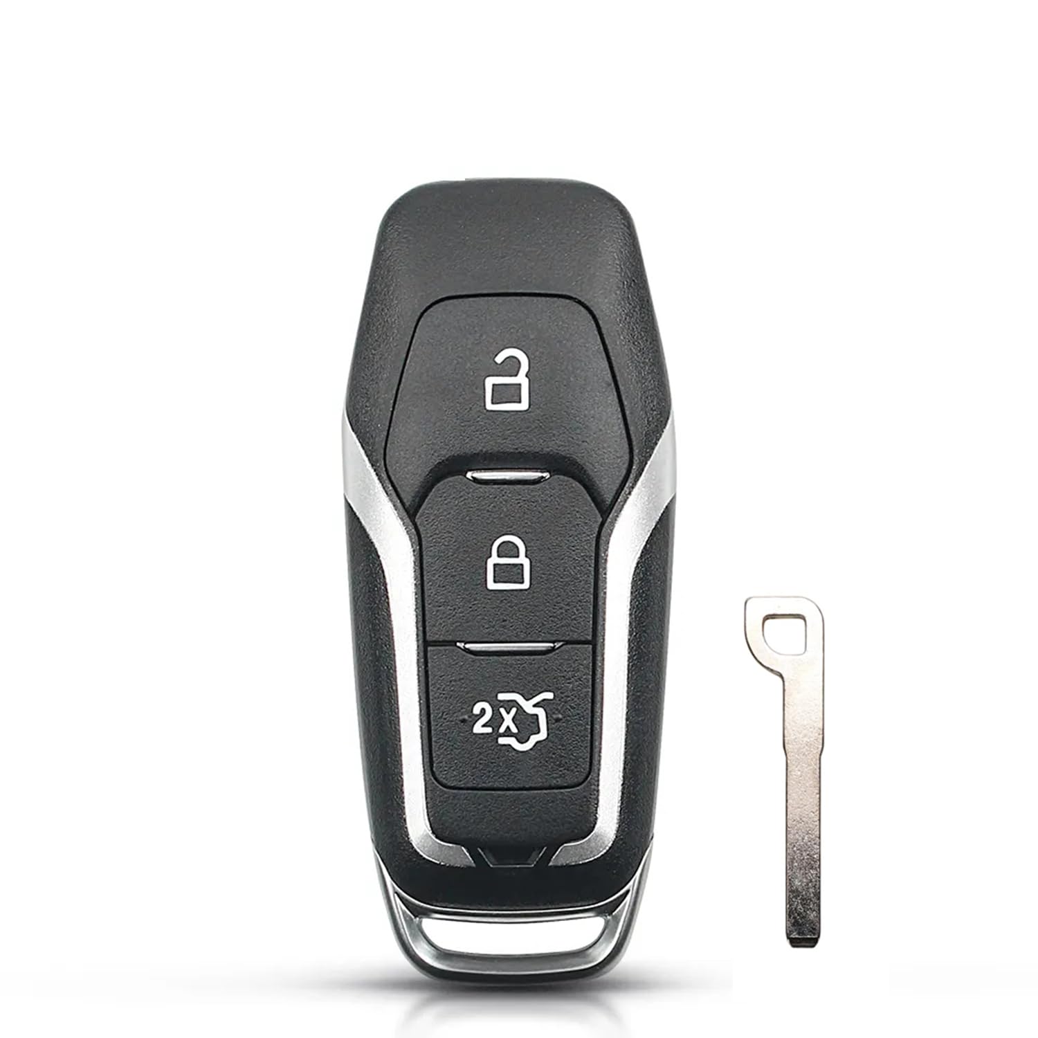 Kelay Ford Key Fob Case Replacement For Ford Edge Mondeo S-Max Mustang Galaxy Remote Car Key Cover