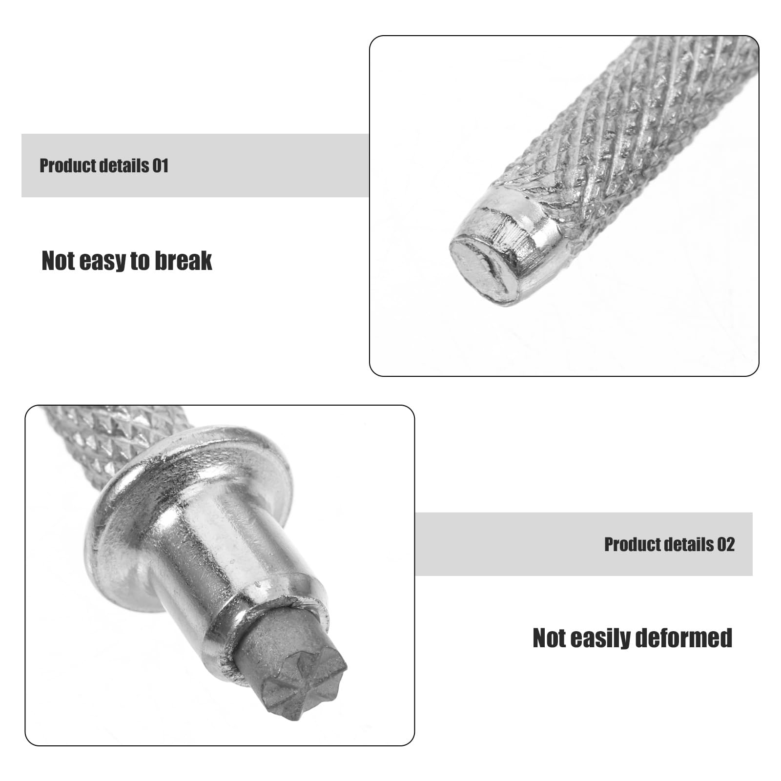 VILLCASE 8 Pack Walking Sticks Tips, Heavy Duty Mountaineering Stick Tips for Trekking Poles Replacement Tungsten Steel Tips Walking Cane Tips for Crutches Hiking Travel Cane Nordic Hiking C