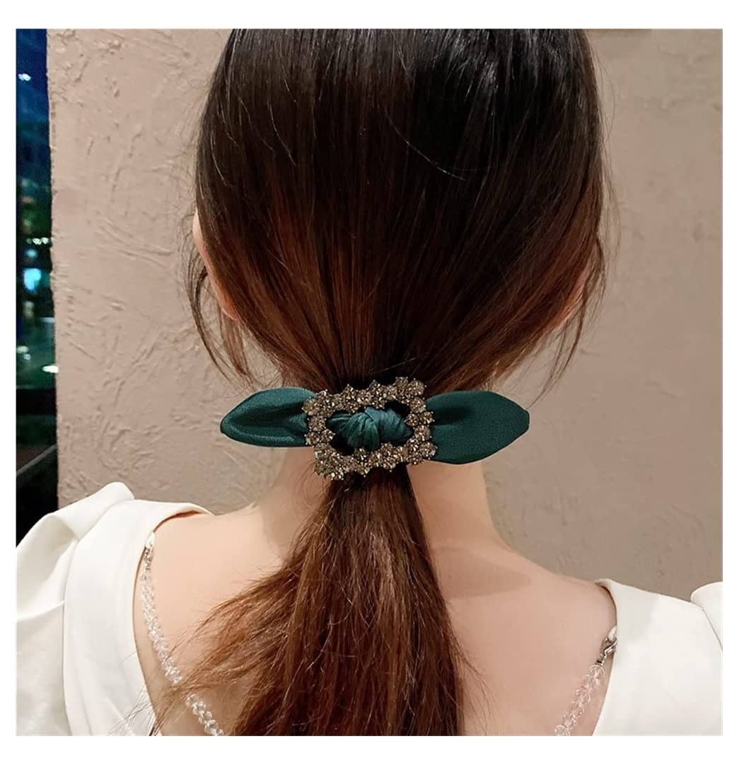 Feste Elastici Capelli 3pcs Arco Capelli Anello Accessori Per Palle Selvagge Cuoio Capelluto Tendini Cavallo Corda Testa Decorazione