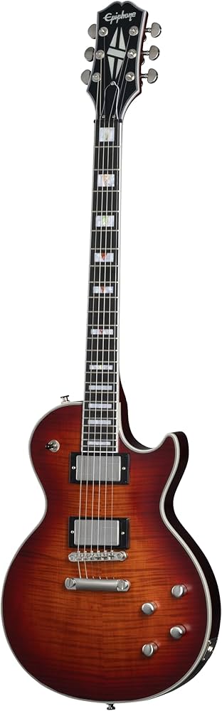Amazon.com: Epiphone Les Paul Prophecy, Aged Bengal Tiger Burst