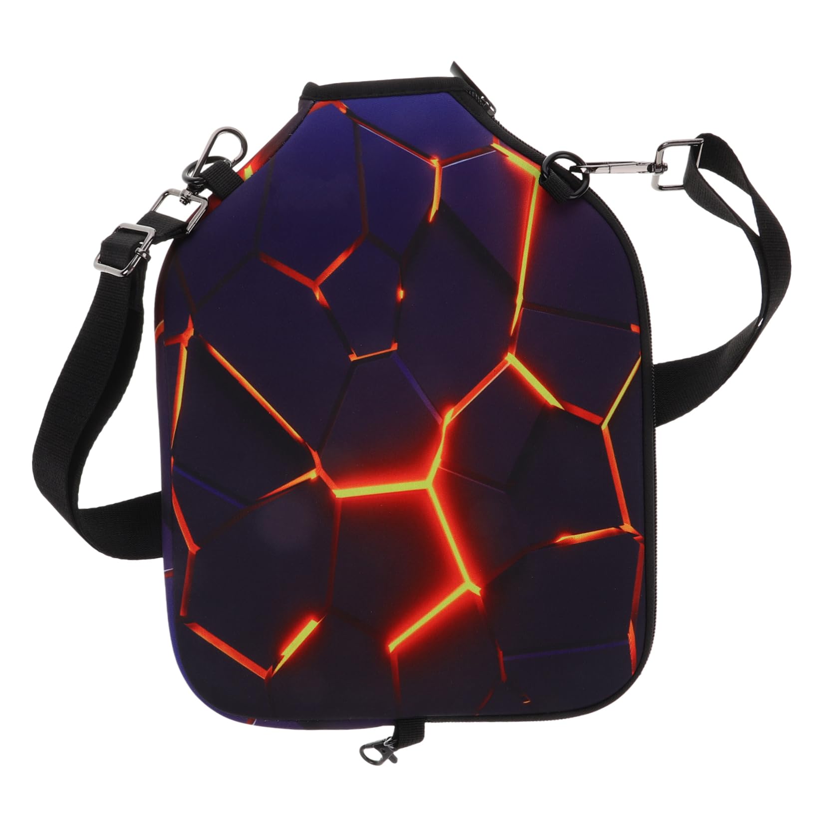 BESPORTBLE Ball Racket Case Zipper Paddle Cover Bag Hole Ball Paddle Holder Easy to Carry for Players