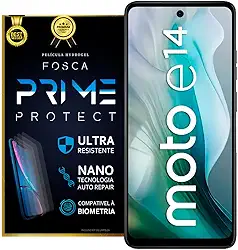 Película Hidrogel Frontal Moto E14 Transparente Ou Fosca (Fosca)