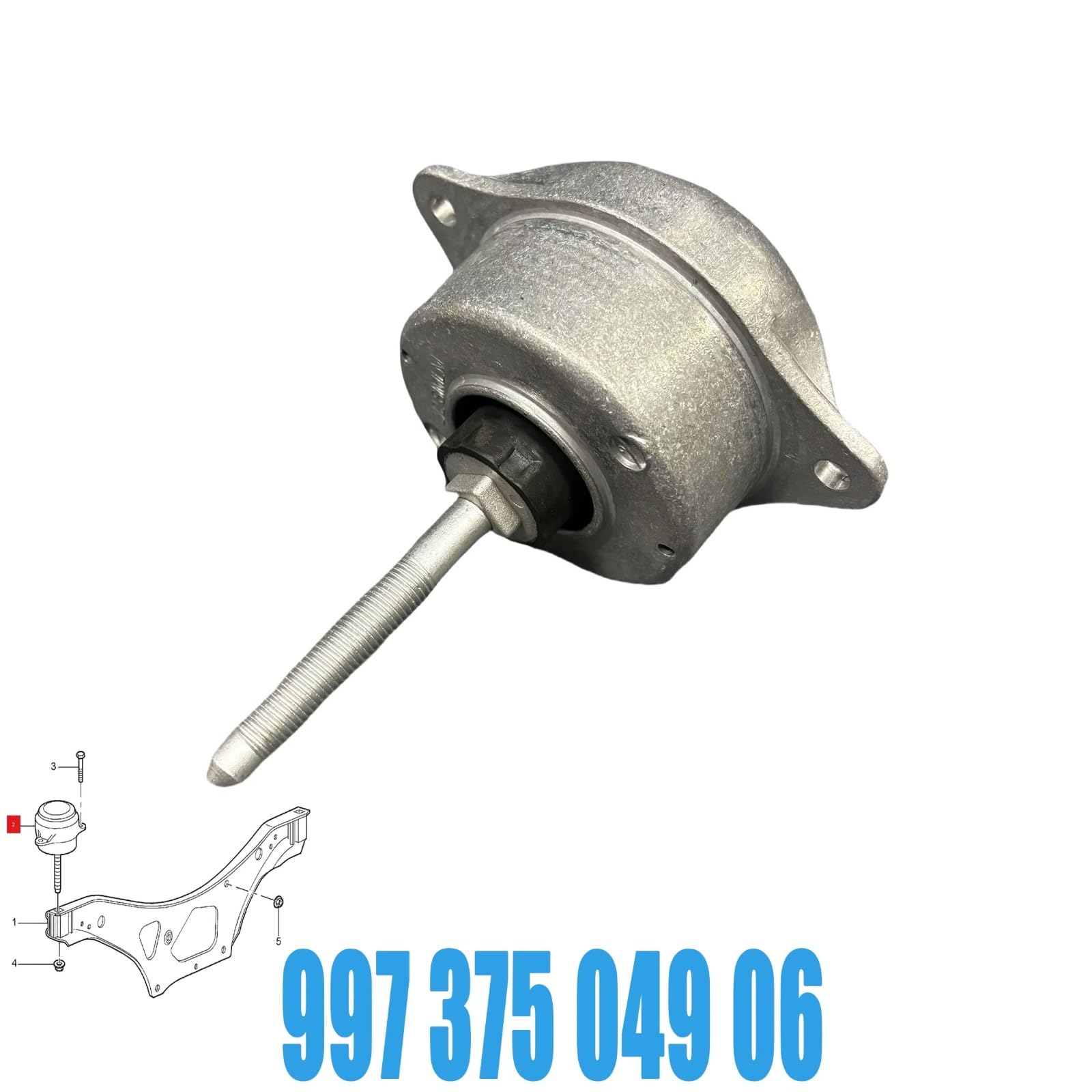 supporto trasmissione Auto Compatibile Con Porsche Per 911 99737504904 99737504906 Supporto Motore Auto Sospensione Idraulica Sinistra O Destra