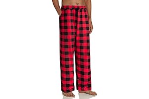 Mens Heavyweight Flannel Pajama Pants: Cozy Comfort for Tall Men