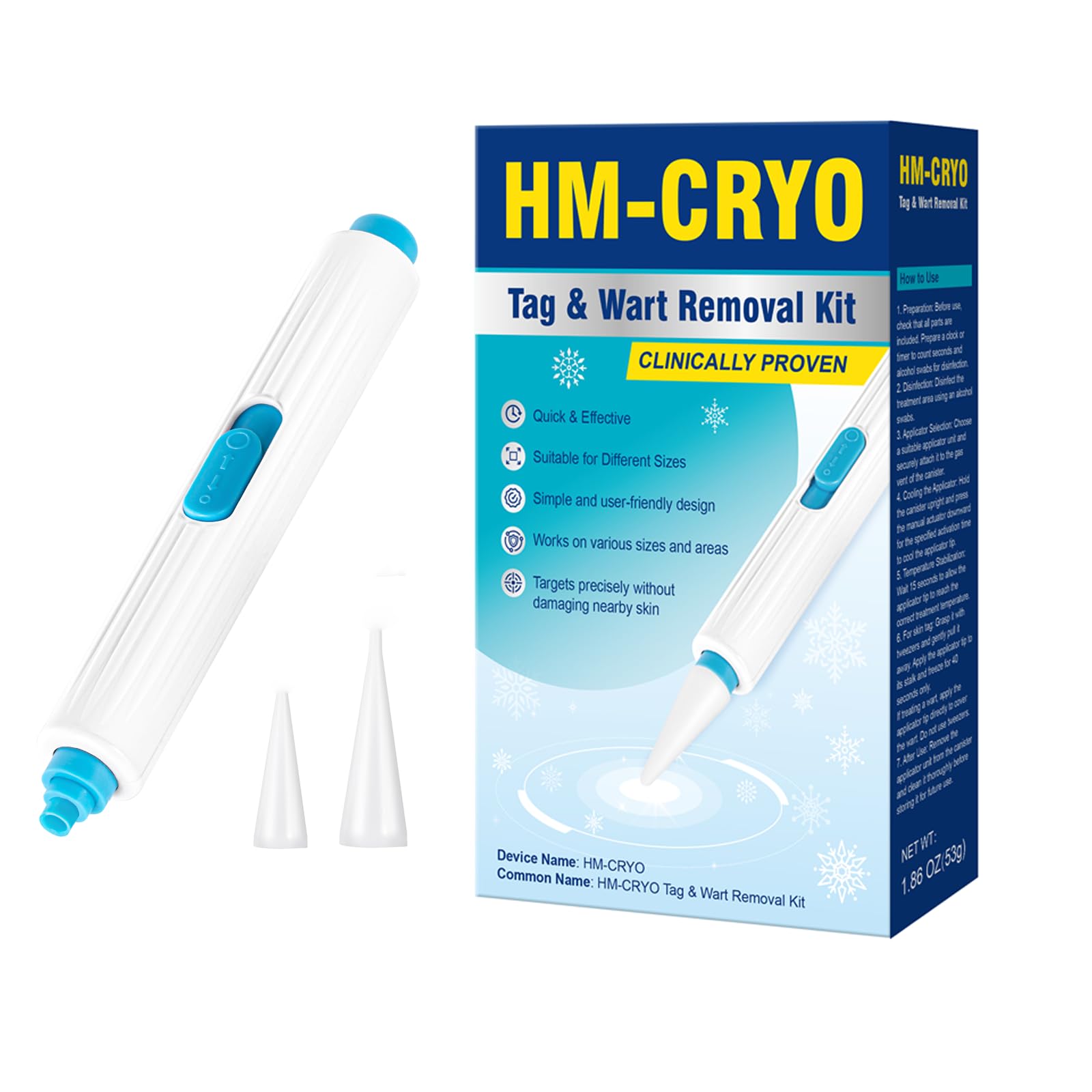 Capima HM-CRYO Tag & Wart Removal Kit