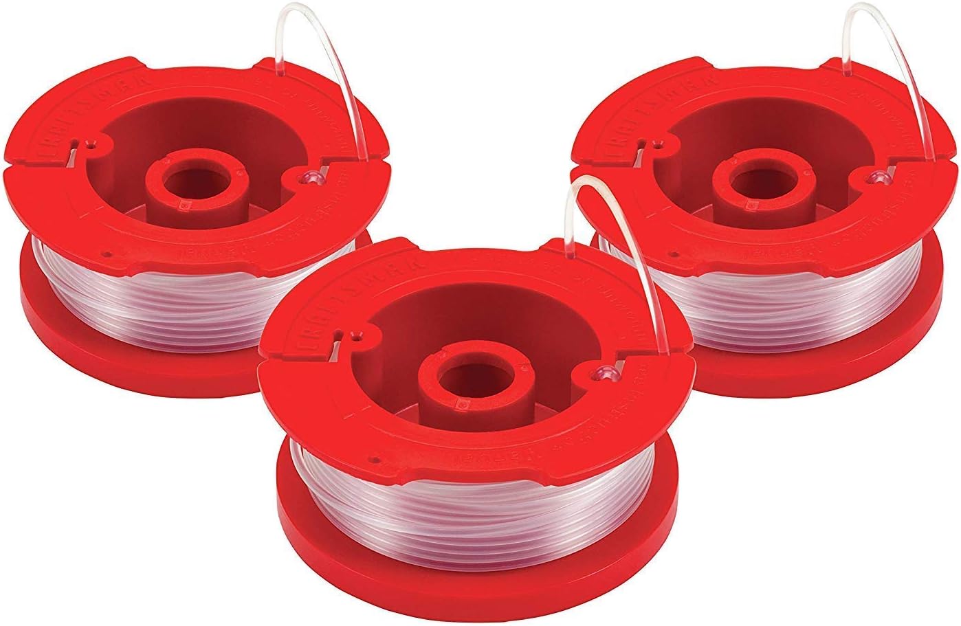 CRAFTSMAN String Trimmer Line, 0.065 Inch, 3Pack Spools (CMZST0653