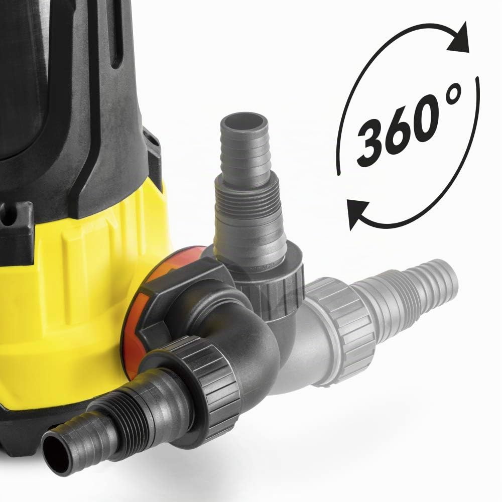 TROTEC TWP 11000 ES Schmutzwasser-Tauchpumpe – 20.000 l/h, 1.100 W, Partikel bis 25 mm, Schwimmschalter, Dauerbetrieb, Trockenlaufschutz