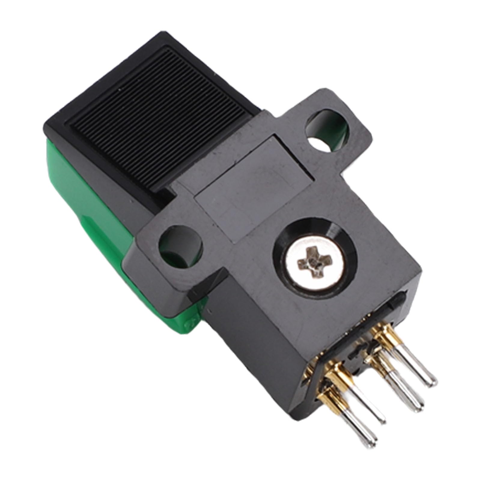 Luocute Sostituzione per Cartuccia Giradischi a Magnete Mobile AT 95E MM con Struttura Magnetica Ellittica a Doppia Forma di V per Giradischi AT e Giradischi DJ