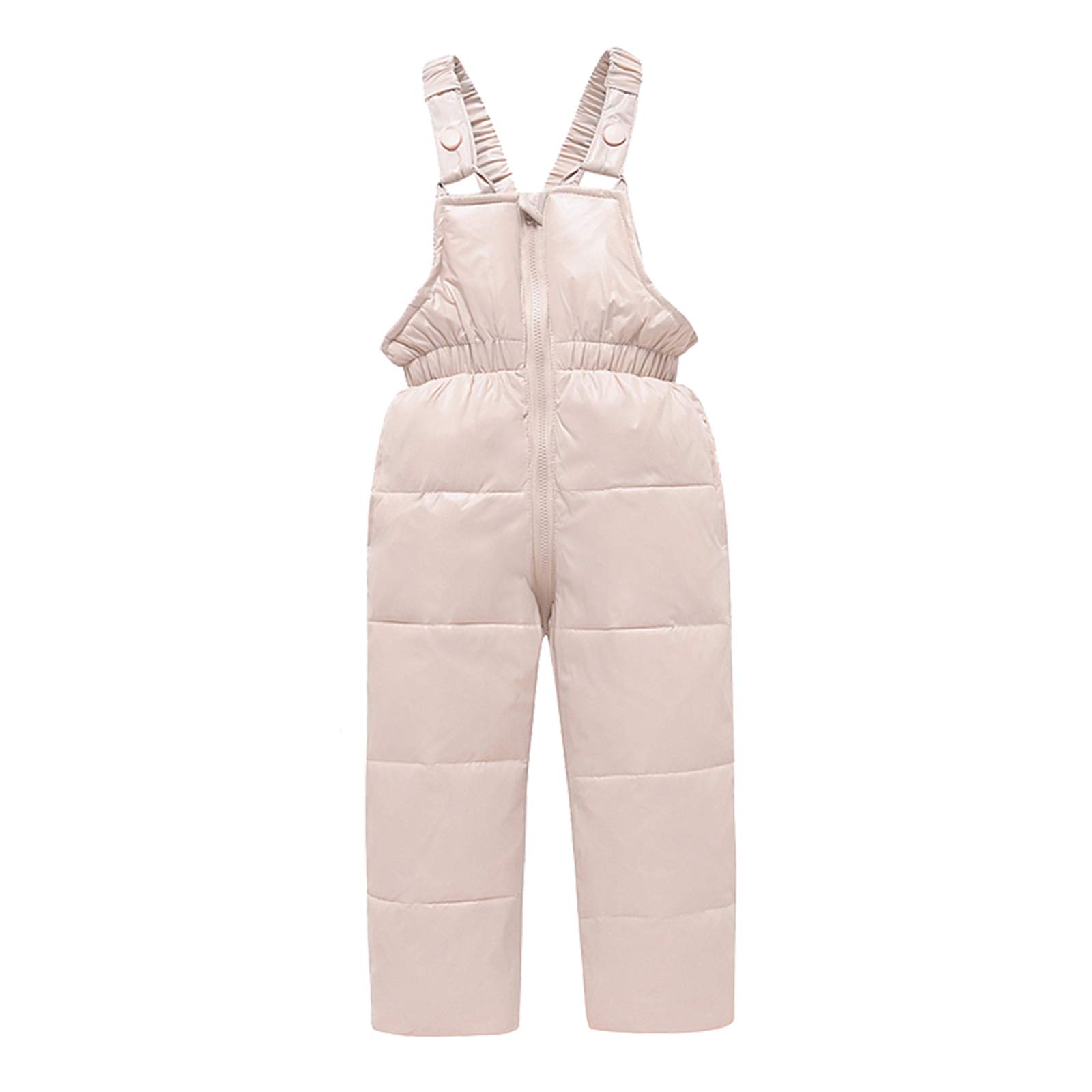 amropi Combinaison de Ski Bébé Filles Veste de Duvet à Capuche et Pantalons de Neige 2 Pièces Hiver Ensemble de Ski pour 1-5 Ans