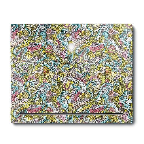 Image of MightySkins Glossy Glitter Skin Compatible with Alienware X16 R1 (2023) Full Wrap Kit - Ultra Hippie | Protective, Durable High-Gloss Glitter Finish | Easy to Apply & Change Styles | Made in The USA