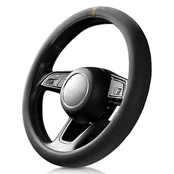 Amazon | Meliore ハンドルカバー ステアリングカバー スエード
