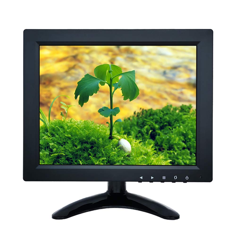 9 7 inch Monitor 1024x768 4 3 Full View IPS Positive Screen AV BNC HDMI VGA Built-in Speaker