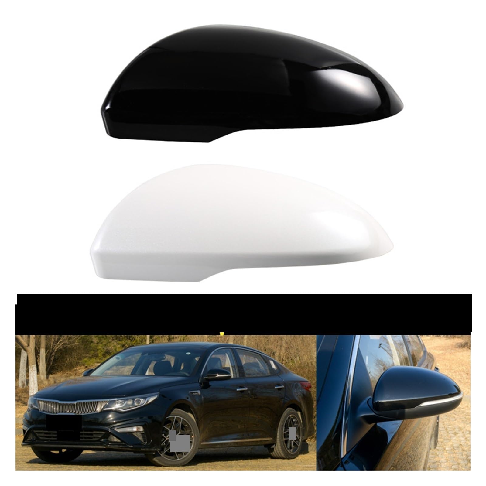 Specchietto retrovisore dell'automobile Per KIA K5 Per Optima 2016-2019 Copertura specchietto retrovisore laterale Coperchio Alloggiamento