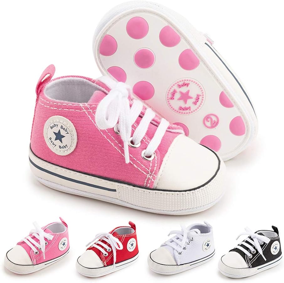 Newborn baby girl converse shoes Clearance