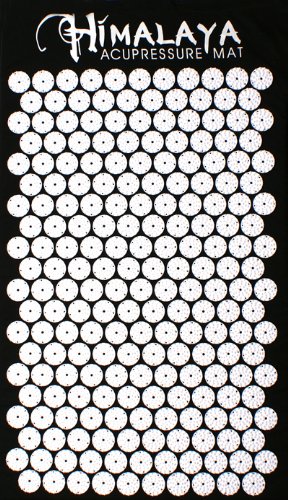 HIMALAYA ACUPRESSURE MAT/ color BLACK Amazon awarded TOP SELLER!!!