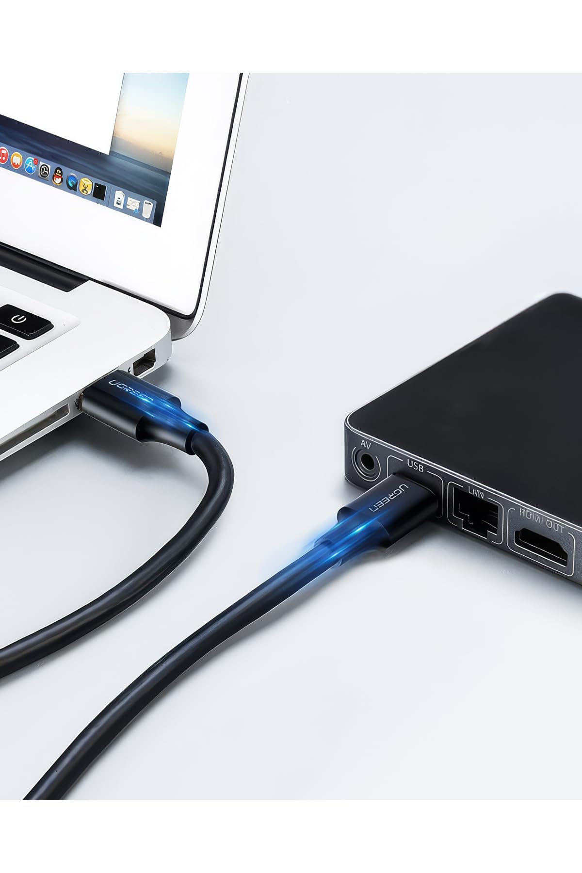 Ugreen USB to USB Data ve Şarj Kablosu, 50 Cm