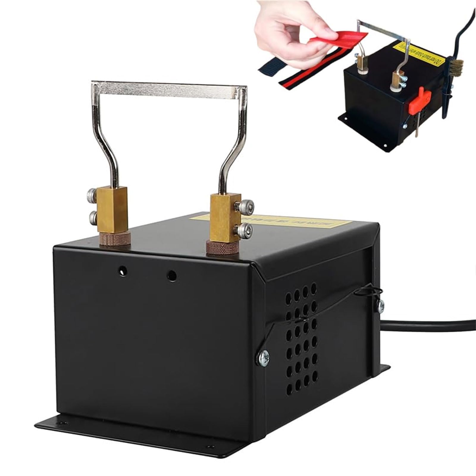 JXYQ Electric Ribbon Cutter, 30W Heat Tool with Specialized Blades, Maximum Temperature 500℃, Ideal for Fabric, Webbing, and Belting Ribbon Cutting