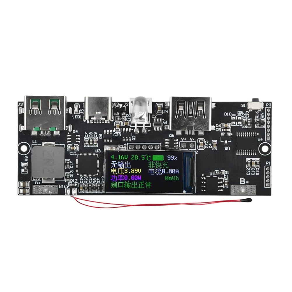 Placa base DIY de carga superrápida 22.5W con tecnología PD y salida 5V 4.5A 7