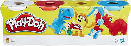 Miniatura 2 de Play-Doh Paquete de 4 latas de 4 onzas, colores clásicos