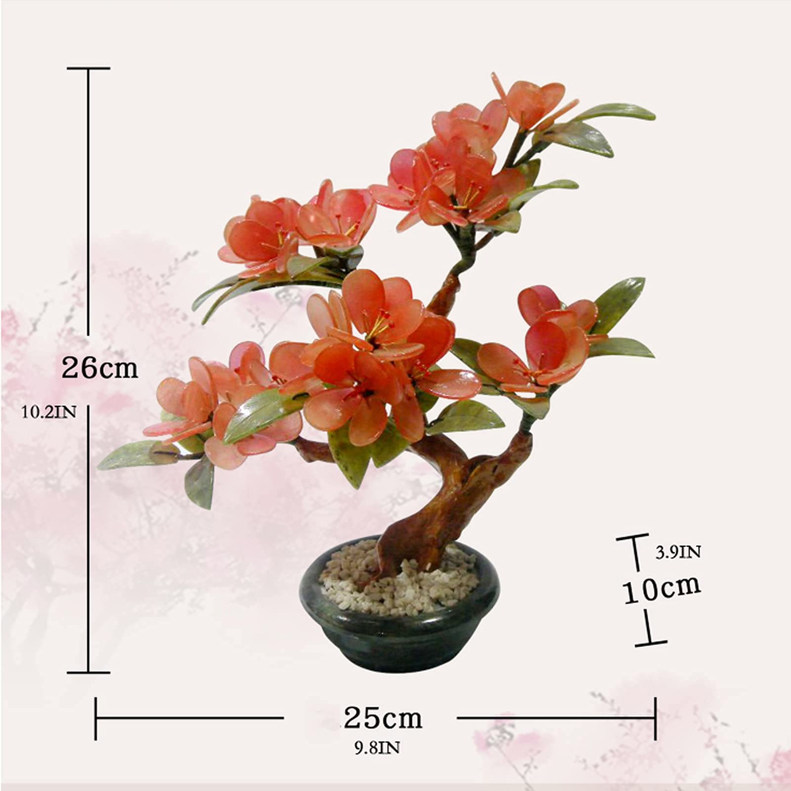 Amazon｜シミュレーションツリー翡翠花クリスタルマネーツリー