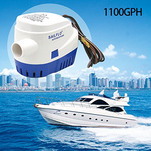 image for YopoToys Automatic Boat Bilge Pump 12v 1100gph Auto Water Pressure Pum