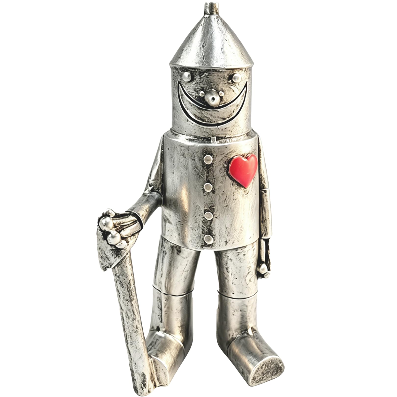 BRIARLEYSKY Tin Man Garden Ornament,10 Years Wedding for Men Vintage