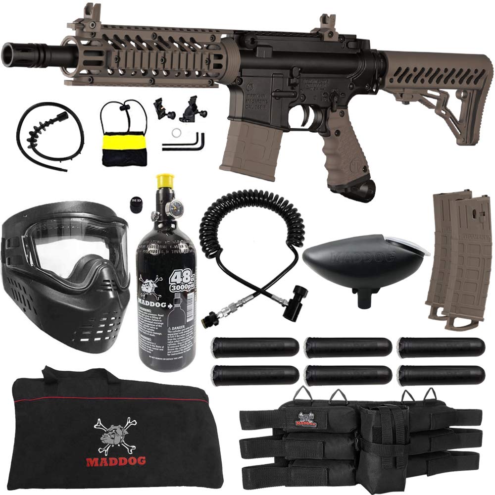 MaddogTippmann TMC MAGFED Corporal Paintball Gun Starter Package