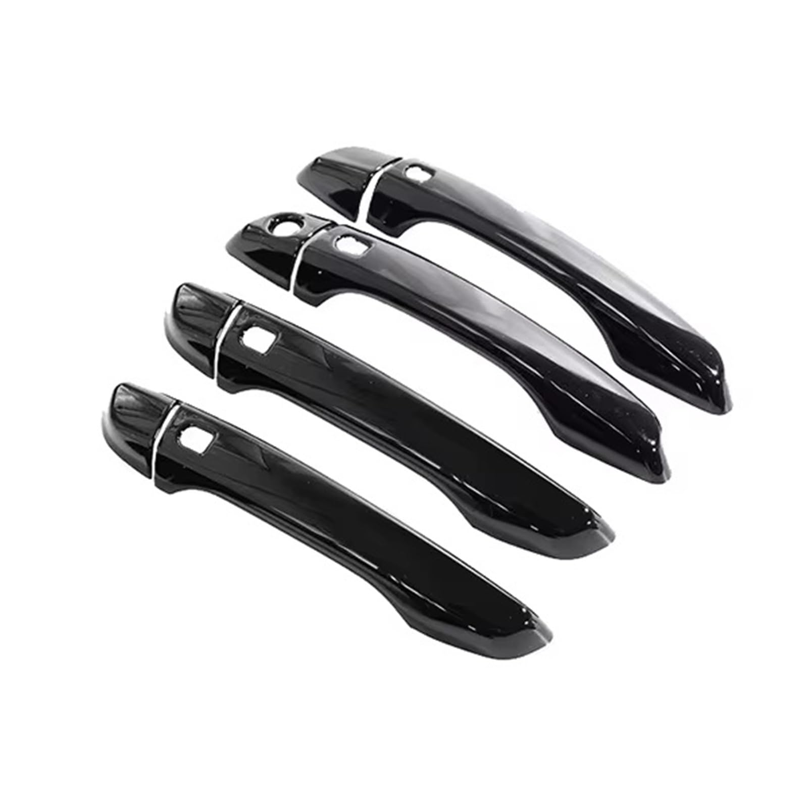 CFDEKOIB Exterior Door Handle Cover Car Exterior Door Handle Cover Compatible with Peugeot for 208 for MK2 for P21 2020-2025 Car Door Cap Plus Pair Set Accessories