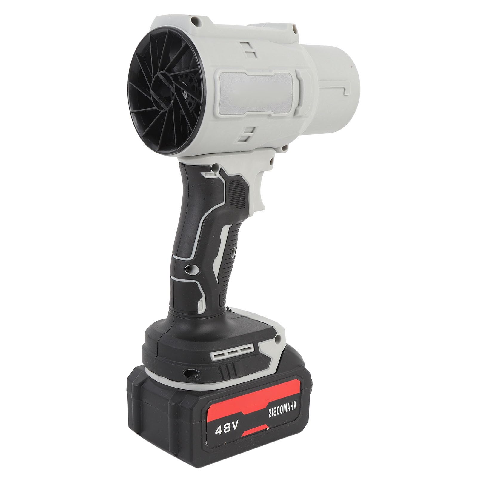 Soffiatore per Foglie Senza Fili, 130.000 Giri/min, Mini Soffiatore Ad Aria Compressa, per Pulire la Tastiera, Asciugare L'auto e Rimuovere la, con 2 Batterie da 21.800 MAh (Spina europea)